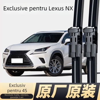 Ștergătoare parbriz Lexus NX – frameless, față și spate, bandă de cauciuc 300H, Ganuo
