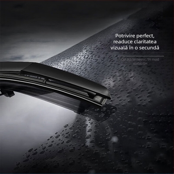 Lama ștergător parbriz față și spate, cauciuc, model 1