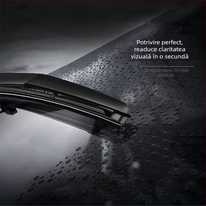 Lama ștergător parbriz față și spate, cauciuc, model 1