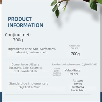 Detergent universal Clean and Bright — Decontaminare profundă, 500 ml, 16 sticle în cutie