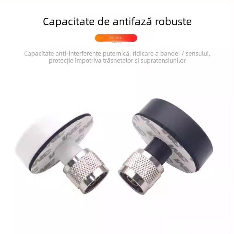 Antena activă externă omnidirecțională pentru navigație auto cu GPS, BeiDou și GLONASS, cap de tip ciupercă