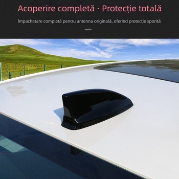 Antena auto pentru radio cu acoperire decor Shark Fin pentru Civic 2022, a 11-a generație – Tip: antenă pentru radio auto; Montaj: adeziv; Compatibilitate: Civic 2022; Brand: Living in the Car