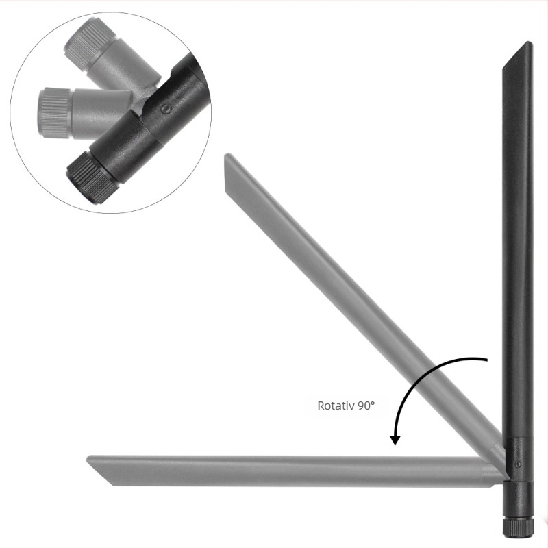 Antena GPS tip bețișor lipit, Omni-direcțională, cu câștig înalt, conector SMA, pentru sistemul de navigație auto