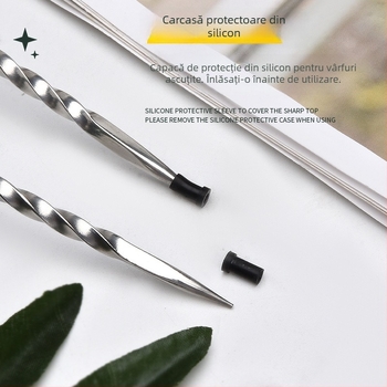 Inserator de chitanțe desktop — din oțel inoxidabil, pentru casa de marcat și bar