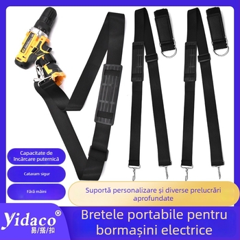 Curea reglabilă din nylon pentru bormașina electrică de uz casnic, curea de umăr crossbody tip rucsac — Easy buckle