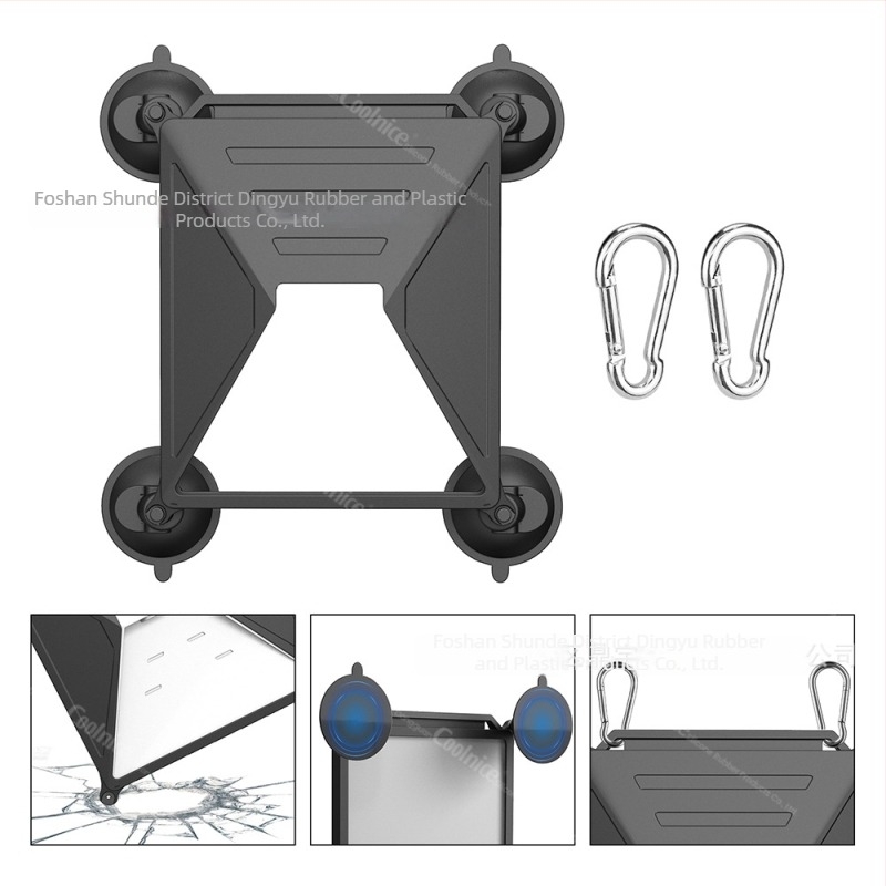 Carcasă de protecție din silicon pentru Starlink Mini cu ventuză auto, pentru exterior