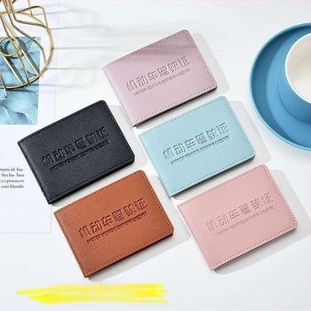 Husă pentru permisul de conducere și documente auto, Unisex, Stil business/urban, Rezistentă la uzură, Reduce povara