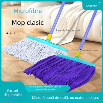 Shunmin mop podea cu tijă din fier și oțel inoxidabil, capacitate de încărcare peste 10 kg, lansat în 2024