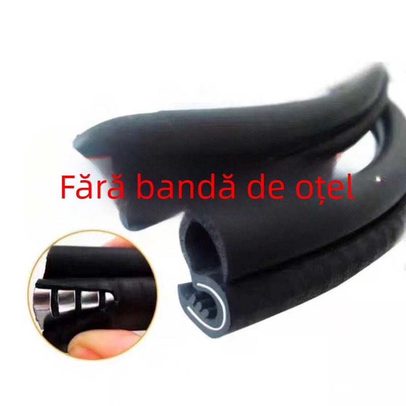 Bandă etanșare pentru coloana B a autovehiculului, cauciuc, impermeabil, rezistent la coroziune, izolație fonică