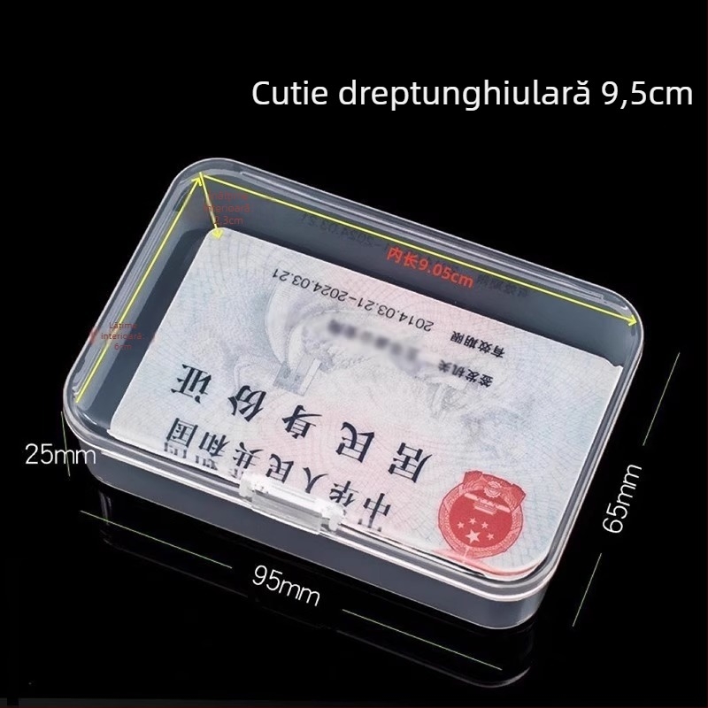 Caseră pentru certificate de naștere cu husă protectoare – Plastic, stil urban minimalist, depozitare la domiciliu, Pengyi