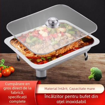 Cuptor bufet din oțel inoxidabil, design pătrat cu patru picioare, brand Pynos, personalizare procesare disponibilă și imprimare logo