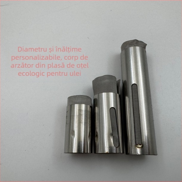 Piese și accesorii pentru cuptor exterior, diametre și înălțimi variate, nucleu din plasă de oțel cu fire, procesare personalizată