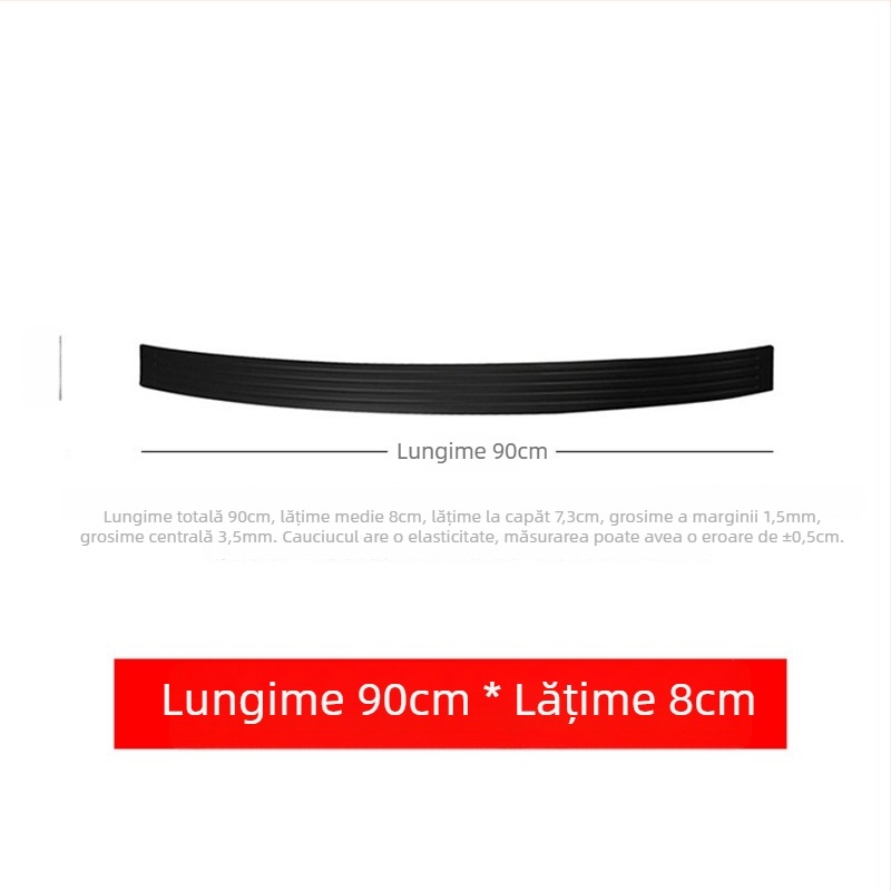 Protecție a pragului portbagajului - bandă adezivă, model Protective Sticks, compatibil cu modelul general, personalizare disponibilă