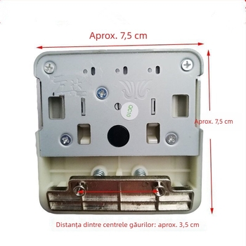 Lacăt pentru bagaje cu parolă - model 1809#, material: plastic