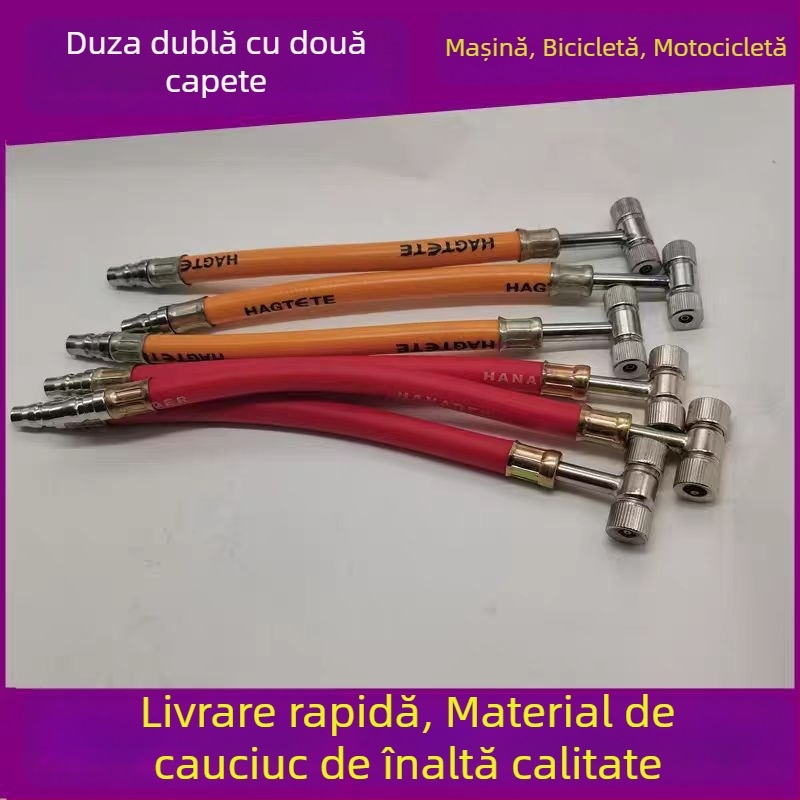 Ventil pentru anvelope din cauciuc, cu conexiune filetata, compatibil universal cu mașinile