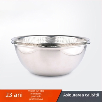 Set de scurgere din oțel inoxidabil 304 pentru bucătărie, cu coș pentru legume și fructe