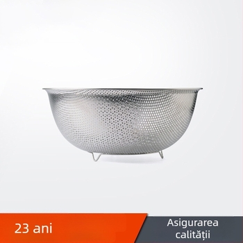 Set de scurgere din oțel inoxidabil 304 pentru bucătărie, cu coș pentru legume și fructe