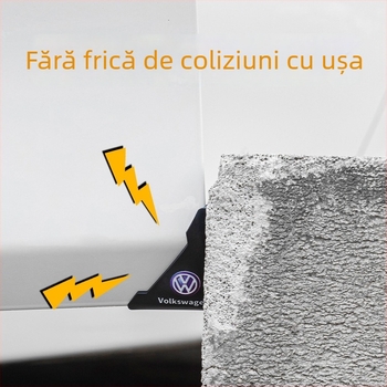 Night Cat alone PVC bandă anti-coliziune pentru ușa mașinii, protecții de colț pentru ușă, universal