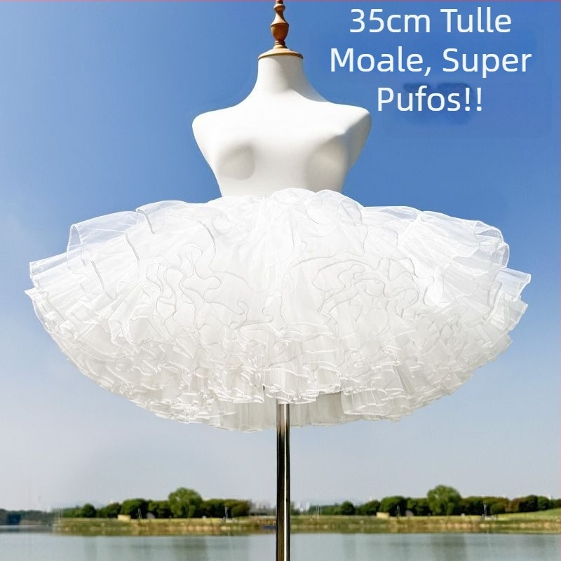 Fustă Lolita cu bustle (fără oase) – Brand Hui bi shi, Vară 2021