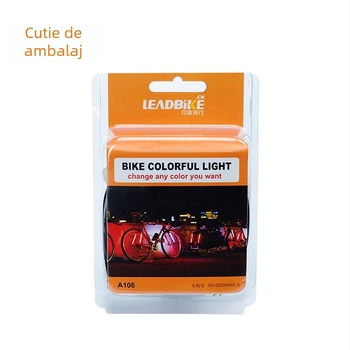 Lampa spate pentru bicicletă, USB încărcabilă, montată pe cadrul pentru biciclete de munte, lumină pentru mersul pe timp de noapte și avertizare