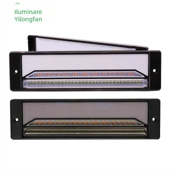 Lumină LED spate pentru vehicule grele — ghid de lumină tricolor, 147 LED, model YLF-008/YLF-009, 2835SMD, 12-30V, 3W
