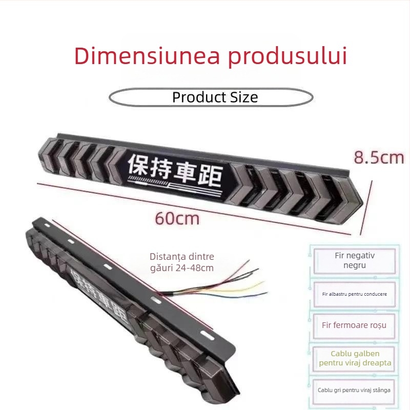 Bec LED pentru farul din spate – Devil's Eye, multifuncțional, flash color multicolor pentru mers înapoi și frână (Tip: bec; Modele compatibile: 1; Aplicabil)