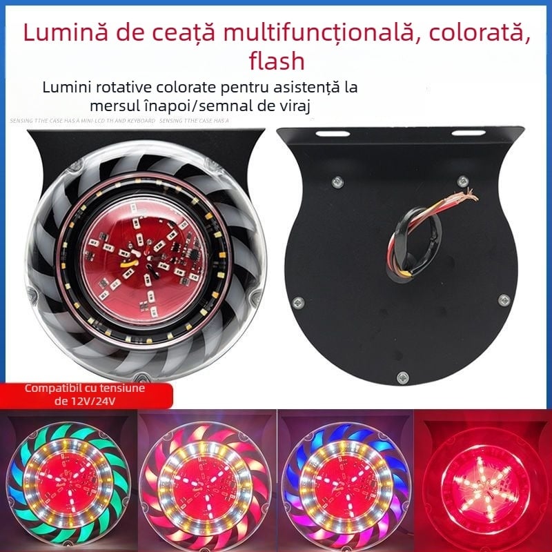 Lumină LED pentru camion - far spate impermeabil 4 în 1, universal 12-24V