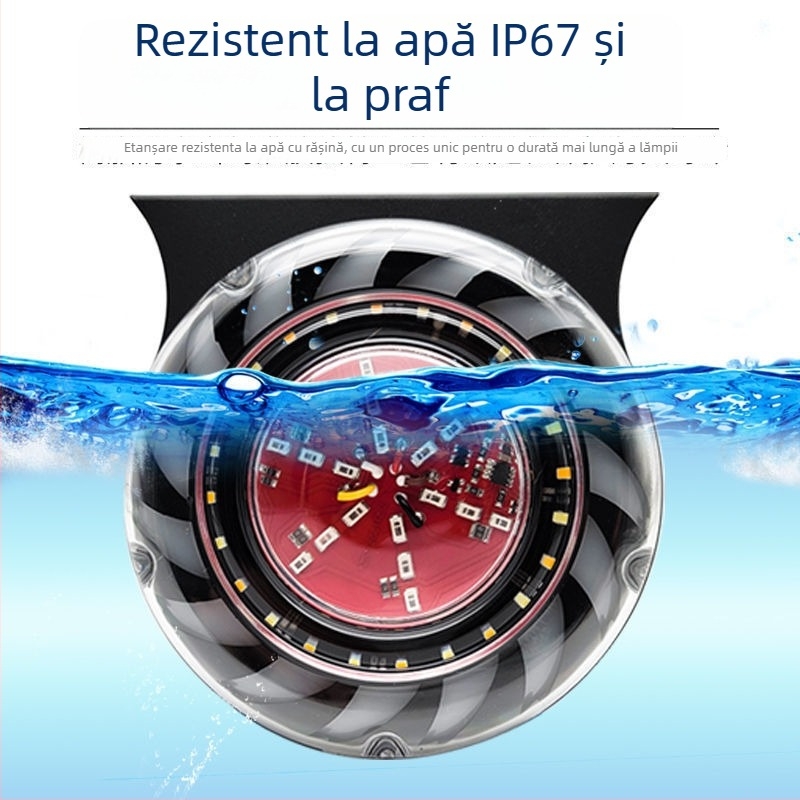 Lumină LED pentru camion - far spate impermeabil 4 în 1, universal 12-24V