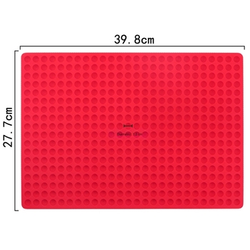 Formă din silicon pentru jeleuri gumate, dreptunghiulară, stil modern minimalist