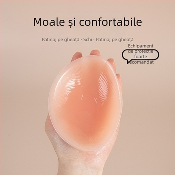 Shu runa protecții pentru genunchi din silicon pentru schi și patinaj artistic – protecție internă a genunchiului, pentru adulți, toamna 2025, în stoc