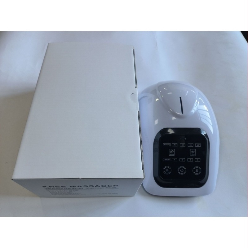 SHIFX Masaj pentru genunchi – reîncărcabil, încălzire cu infraroșu și compresie caldă, vibrație și masaj frământare pentru articulația genunchiului