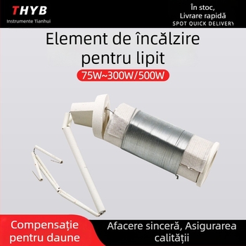 Pistol de lipit cu mâner din lemn, elemente de încălzire 75-300W și 500W, 220V Inkai