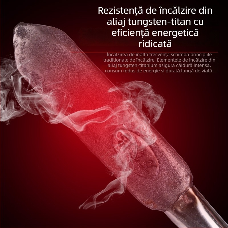 Fier de lipit electric cu mâner din lemn de marcă Wanjia, 220V, încălzire electrică, pentru îndepărtarea părului de porc