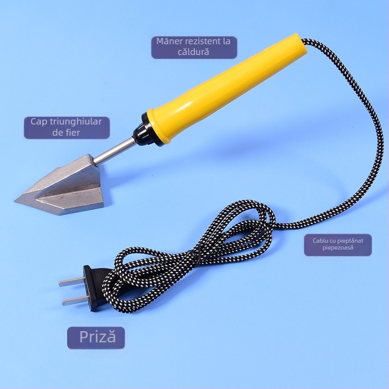 Fier electric pentru montarea caligrafiei și picturilor, mâner cu adeziv, 20–35W, 220V, funcție margine a benzilor