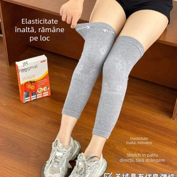 Genunchiere autoîncălzitoare cu magnet, ghimbir și cașmir, infraroșu îndepărtat pentru articulații, adulți, toamnă 2025