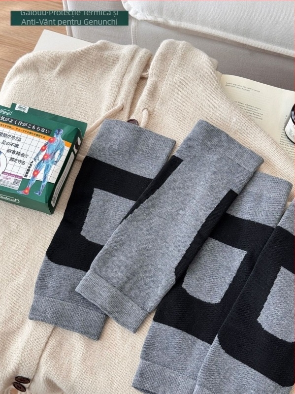 Genunchiere pentru căldură și protecție împotriva frigului, cu grafenă antiderapantă, pentru adulți (Primăvara 2025, în stoc)