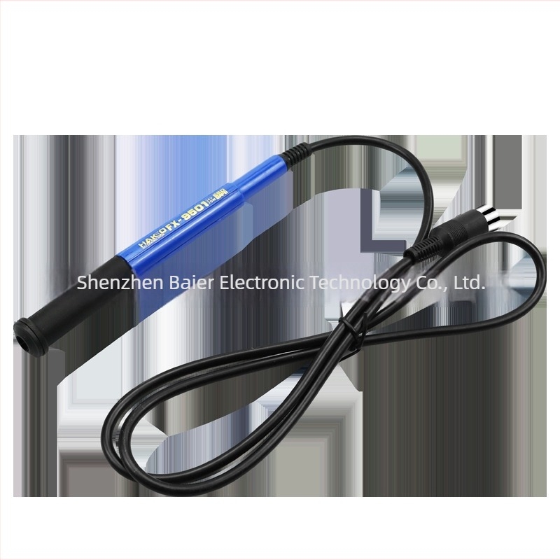 Baer mâner de lipire pentru stația 951/942/T12, mâner din silicon, încălzire electrică, compatibil cu 51/942/T12