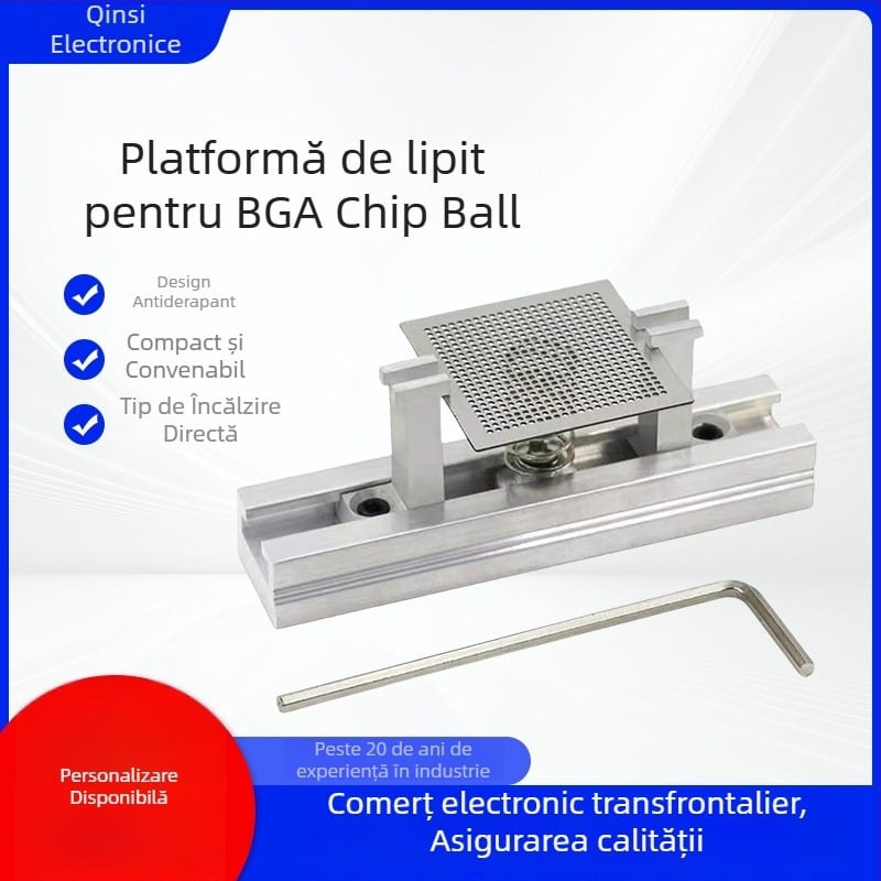 Raft mic din plasă metalică pentru lipire BGA, încălzire, universal pentru telefoane mobile și laptopuri, brand Diligence