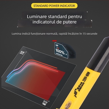 Set de lipit Xinwei pentru uz casnic, cu mâner din cauciuc, 220V, pentru lipit, dezlipire și pirografie