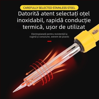 Set de lipit Xinwei pentru uz casnic, cu mâner din cauciuc, 220V, pentru lipit, dezlipire și pirografie