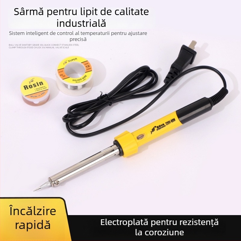 Set de lipit Xinwei pentru uz casnic, cu mâner din cauciuc, 220V, pentru lipit, dezlipire și pirografie