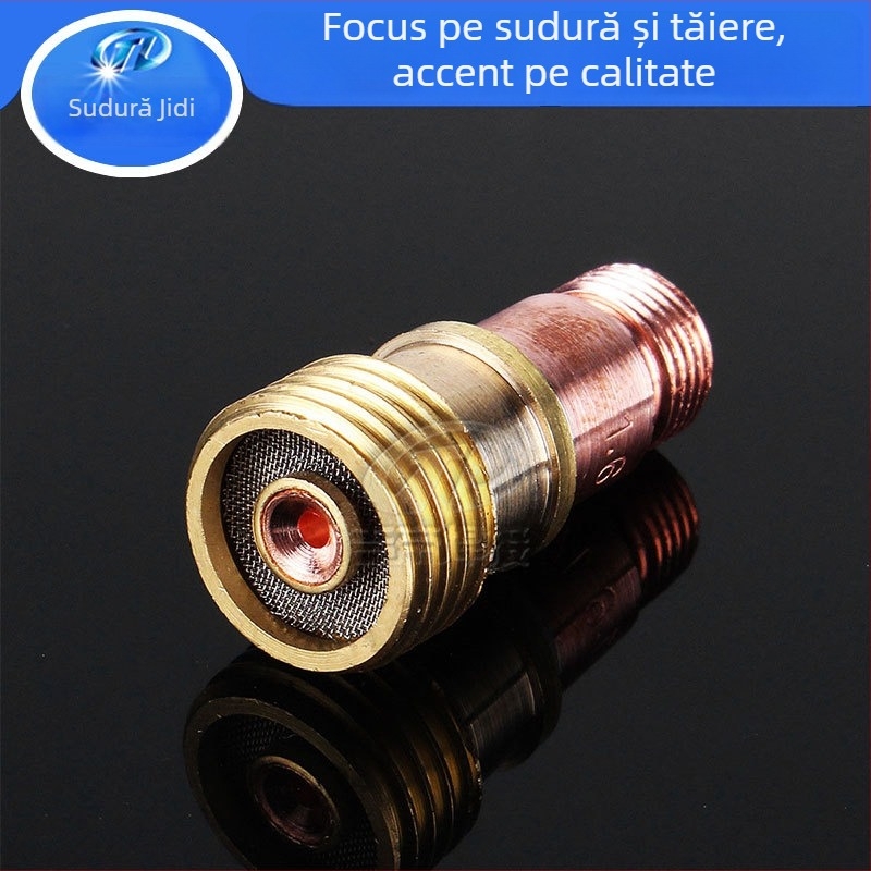 Gidi set accesorii pentru sudură cu arc argon, lentilă de gaz 12#, 8 buc., compatibil WP17/18/26