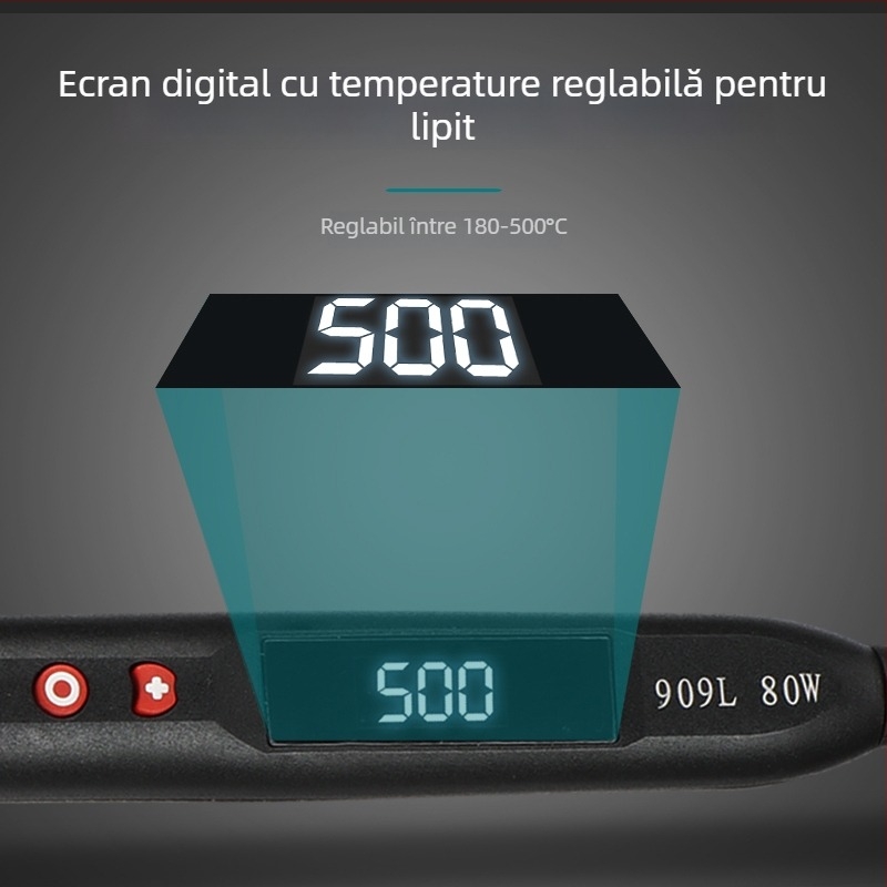 Kit de lipit electric pentru uz casnic, cu pistol de lipit și kit de reparații, nivel profesional