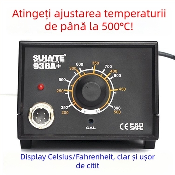 Stație de lipire 936 cu încălzire internă, 60W, temperatură reglabilă — Yisheng hardware business department