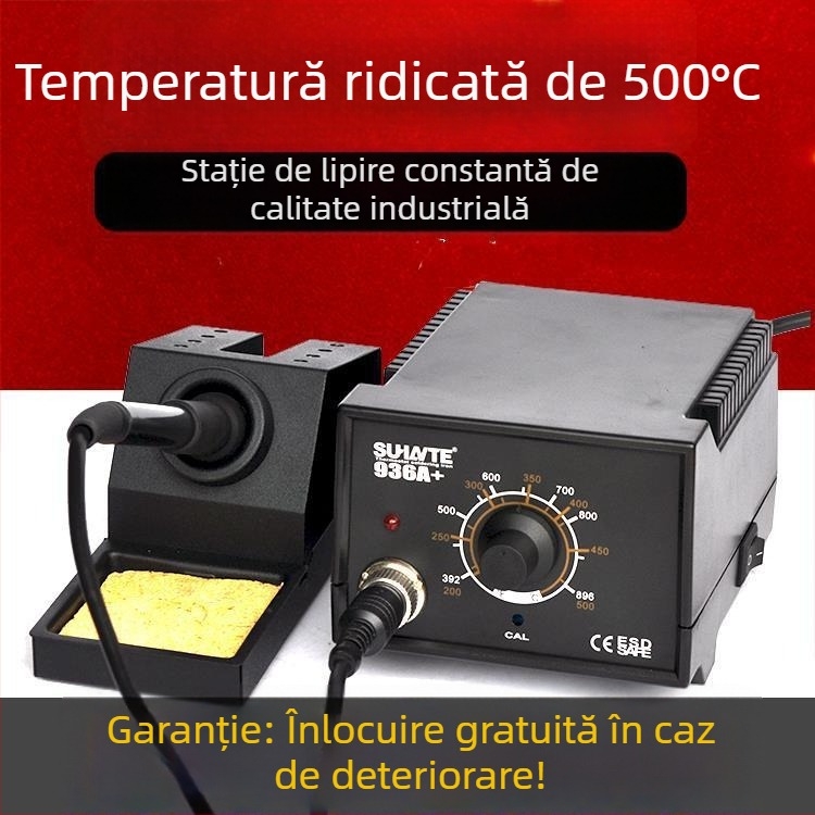 Stație de lipire 936 cu încălzire internă, 60W, temperatură reglabilă — Yisheng hardware business department