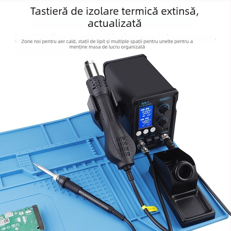 Covoraș de lucru din silicon Deer fairy, suprafață magnetică, model Lxz922063