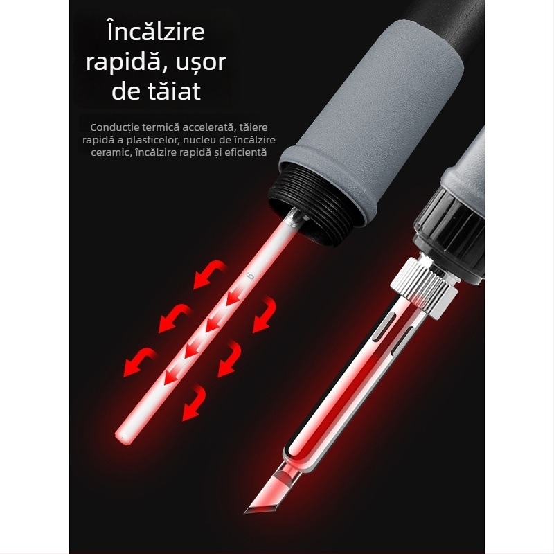 Deer Fairy unealtă electric încălzită pentru gravură și tăierea plasticului, placă KT, burete spumă, unealtă de perforare cu topire