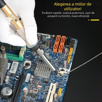 Pistol de lipit cu temperatură reglabilă – lipitor manual, înaltă temperatură, durată lungă de viață, 30W–150W