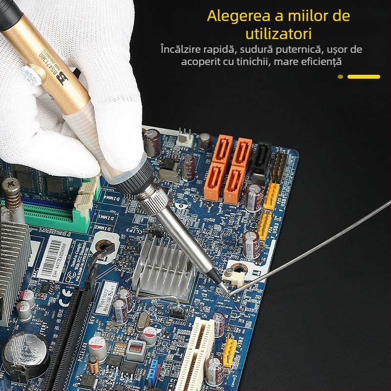 Pistol de lipit cu temperatură reglabilă – lipitor manual, înaltă temperatură, durată lungă de viață, 30W–150W