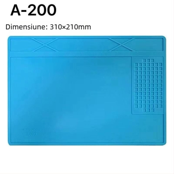 Pad termic din silicon pentru temperaturi înalte, model A-200, pentru reparații telefoane mobile